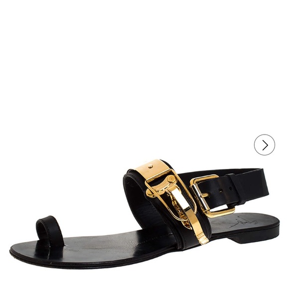 Giuseppe Zanotti Shoes - Giuseppe Zanotti Metal clasp Sandals / 39